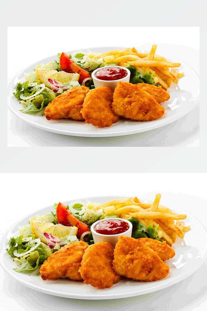 高清美食菜谱图片炸鸡腿鸡翅鸡块美工设计素材