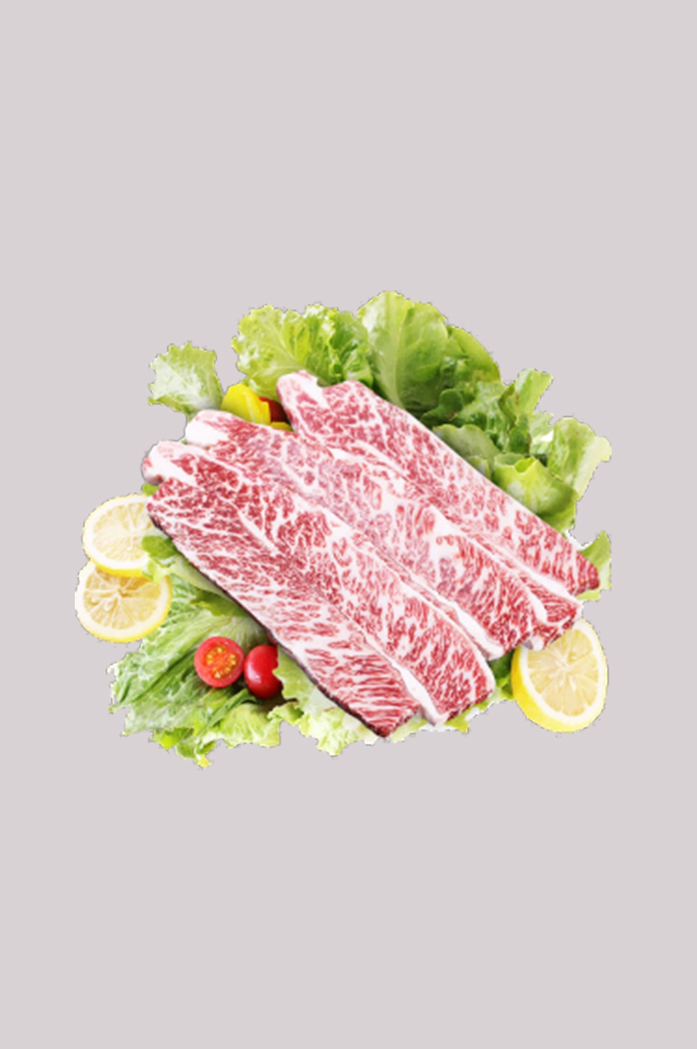 牛肉牛肉卷牛排插画元素免抠35