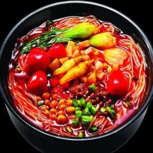 美食小吃米线插画免抠元素素材6