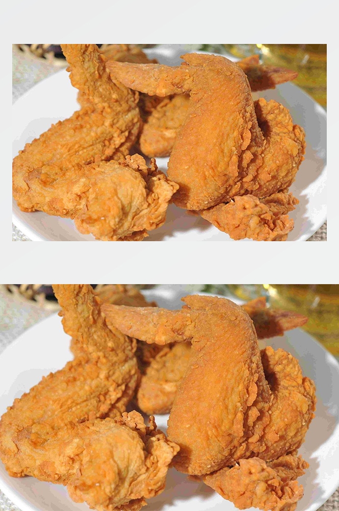 高清美食菜谱图片炸鸡腿鸡翅鸡块美工设计素材