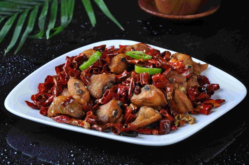 高清美食菜谱JPG图片辣子鸡川菜摄影美工设计喷绘打印合成素材 (41)