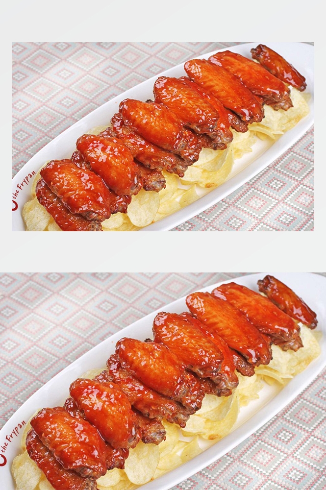 高清美食菜谱图片炸鸡腿鸡翅鸡块美工设计素材 (42)