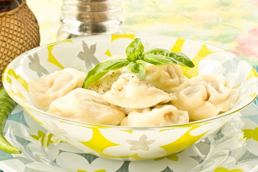 5高清美食菜品菜谱JPG图片生煎锅贴图库 (5)