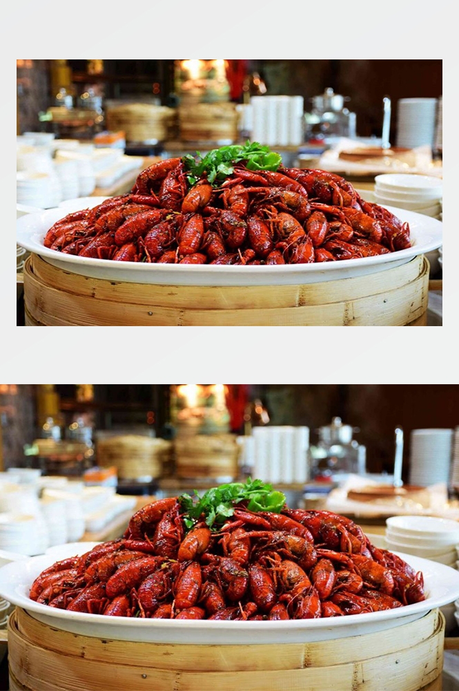 餐饮美食海报模板麻辣小龙虾香辣虾促销宣传广告素材 (14)