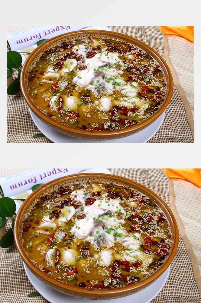 高清美食菜品菜谱JPG图片酸菜鱼摄影美工设计喷绘打印合成素材