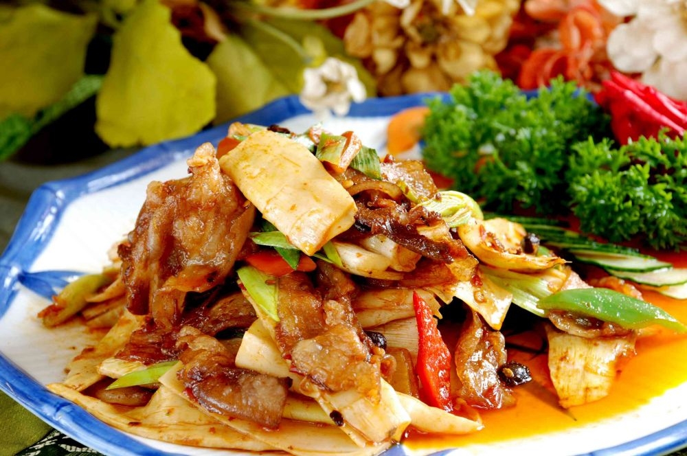 高清美食菜品菜谱回锅肉摄影美工设计喷绘打印合成素材 (33)