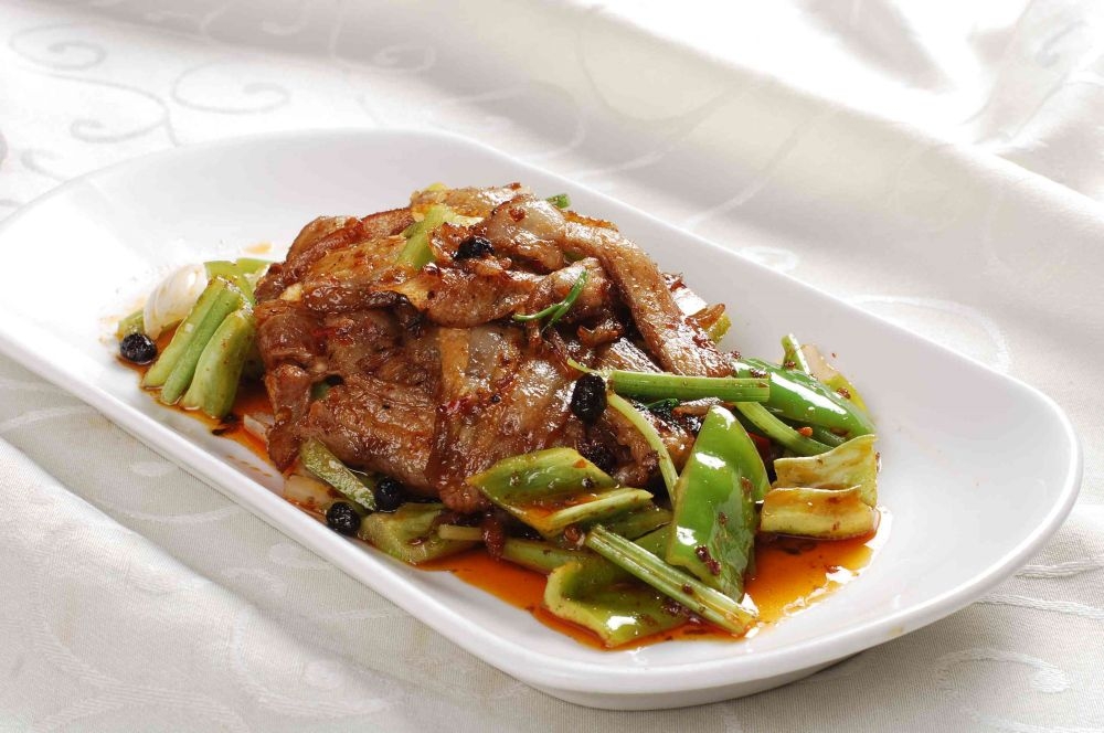 高清美食菜品菜谱回锅肉摄影美工设计喷绘打印合成素材 (40)