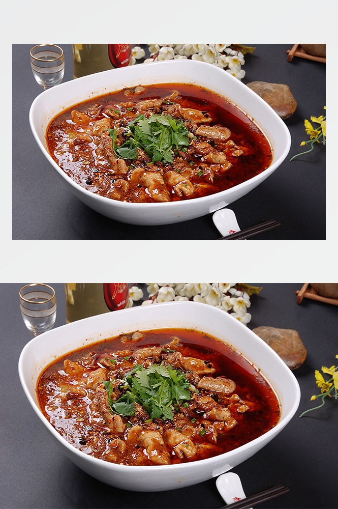 高清美食菜品菜谱JPG图片水煮肉片摄影美工设计喷绘打印合成素材  (38)
