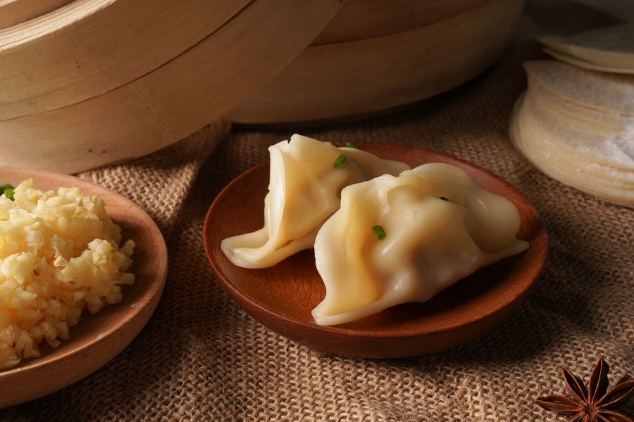 饺子图片饺子实拍摄影图海报banner设计背景素材41