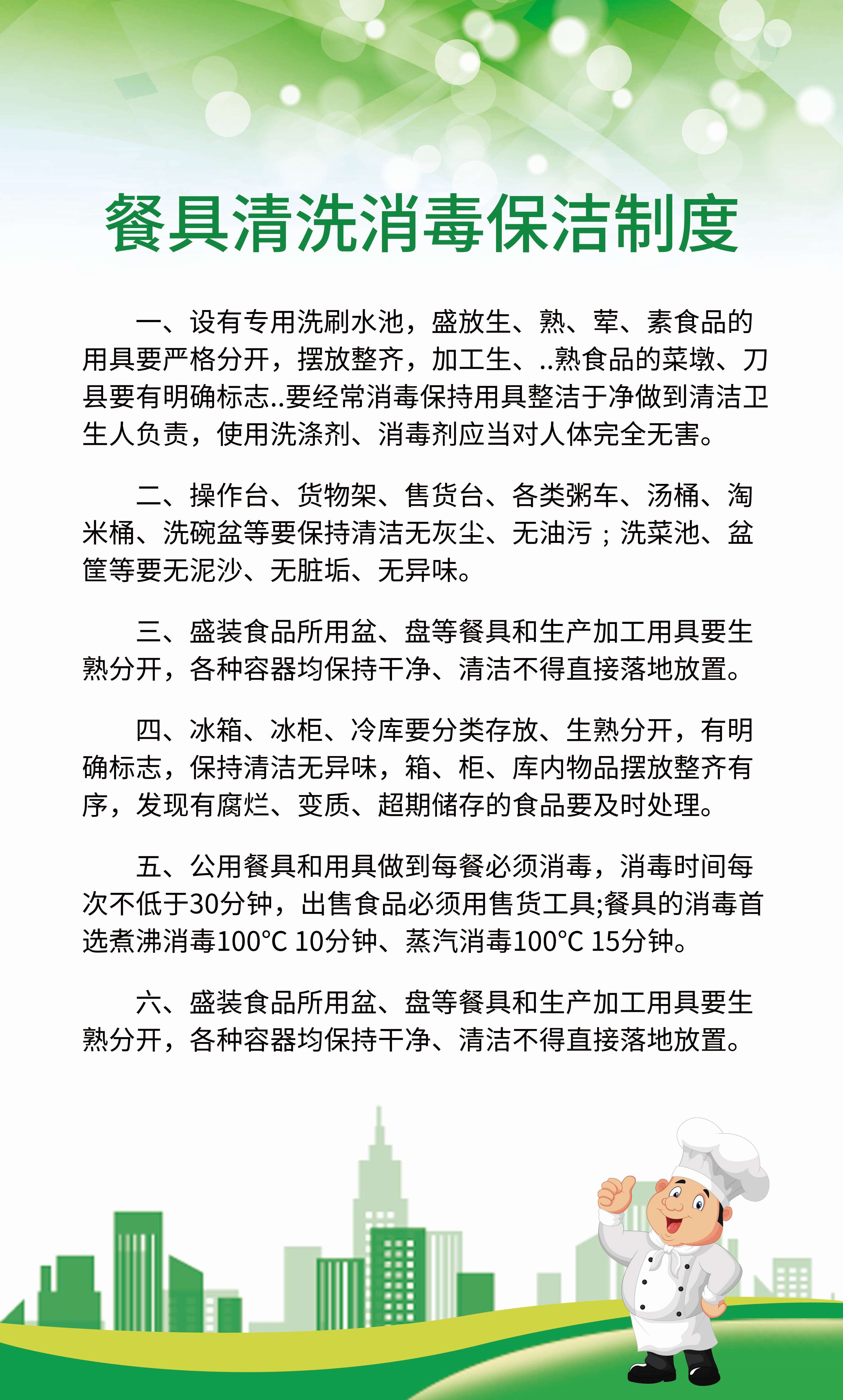 食堂管理制度海报校园企业食堂餐厅卫生安全制度牌挂图素材1