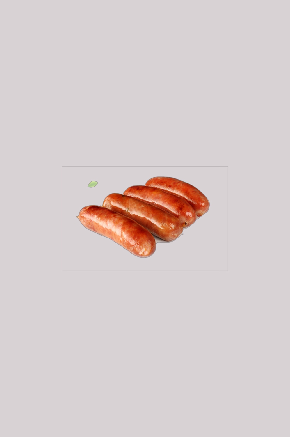 香肠烤肠火腿肠插画元素免抠素材37