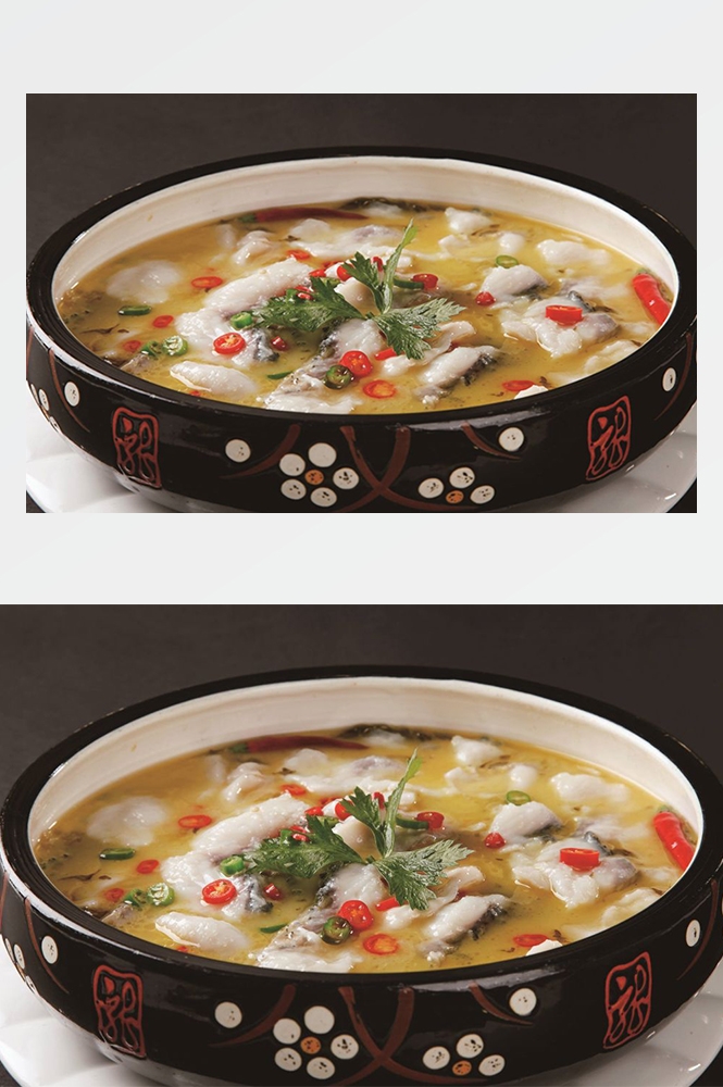 高清美食菜品菜谱JPG图片酸菜鱼摄影美工设计喷绘打印合成素材