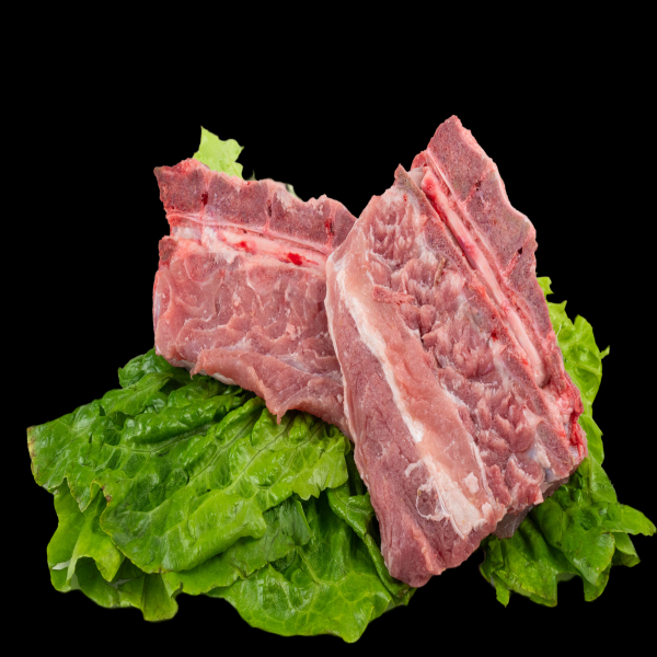 猪肉五花肉瘦肉排骨插画元素免抠素材27