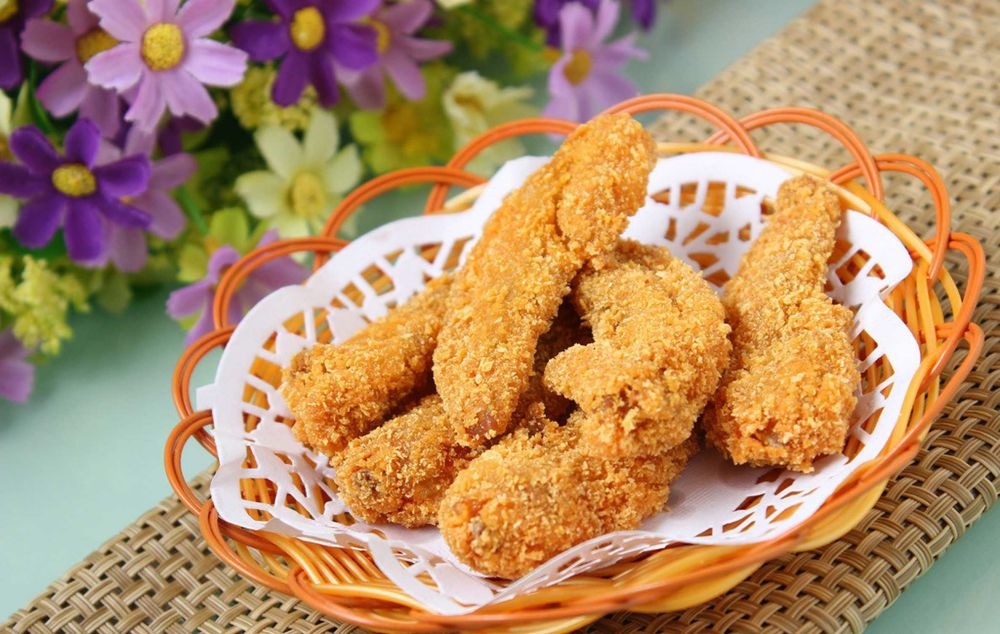 高清美食菜谱图片炸鸡腿鸡翅鸡块美工设计素材 (96)