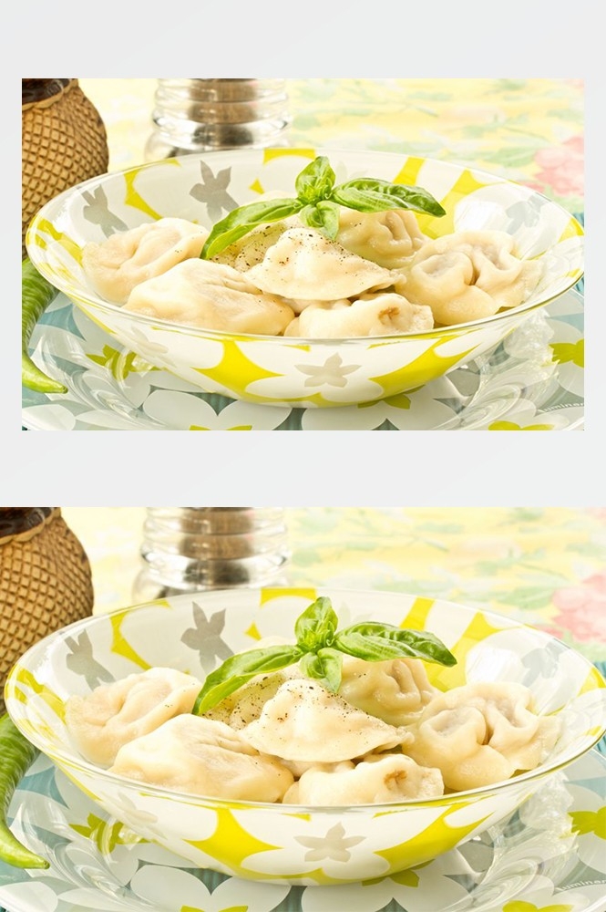 5高清美食菜品菜谱JPG图片生煎锅贴图库 (5)