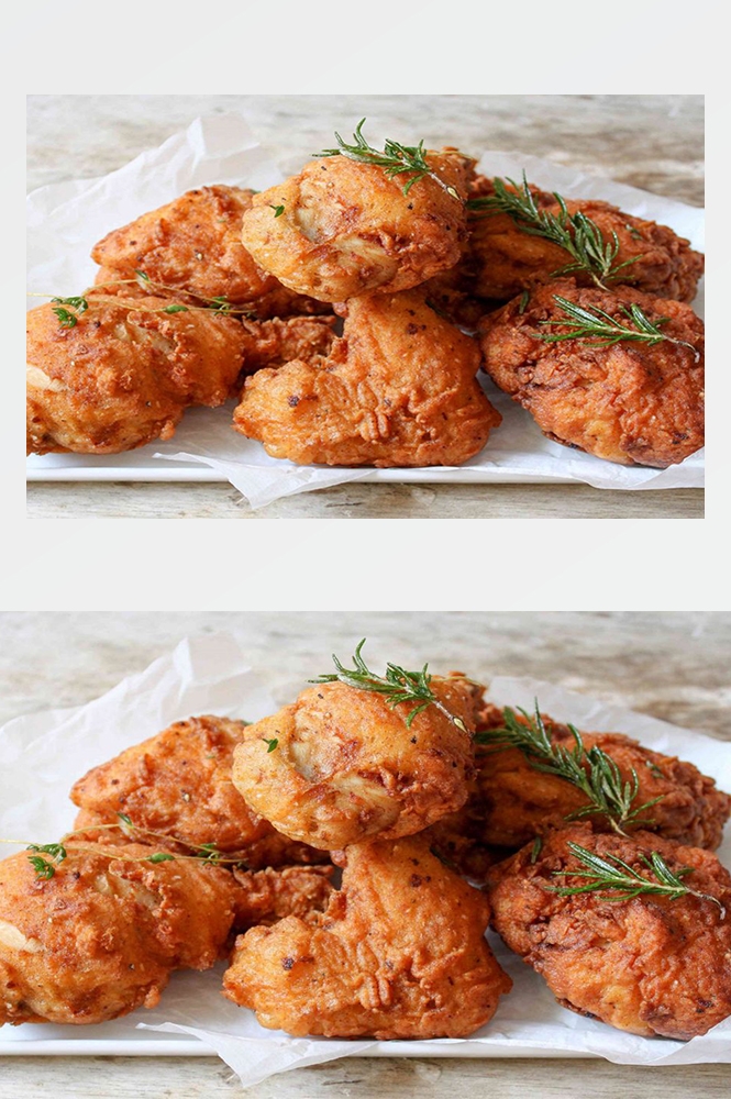 高清美食菜谱图片炸鸡腿鸡翅鸡块美工设计素材