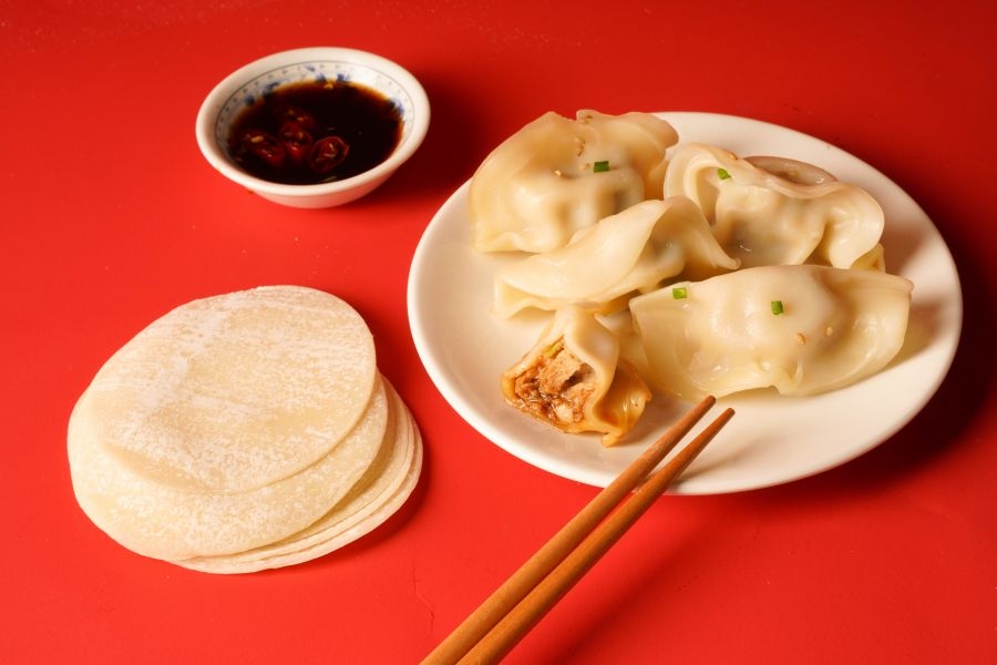 饺子图片饺子实拍摄影图海报banner设计背景素材6