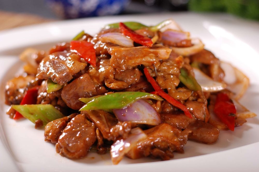 高清美食菜品菜谱回锅肉摄影美工设计喷绘打印合成素材 (42)