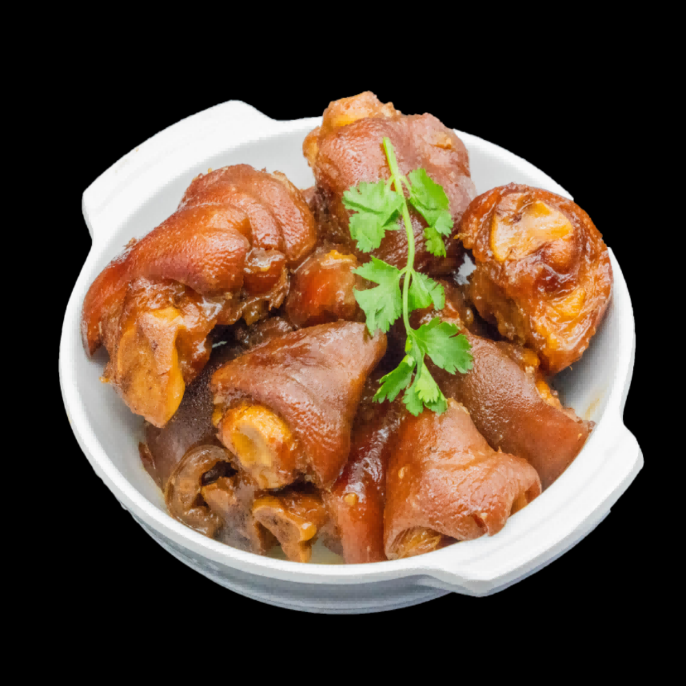 猪蹄图片食材生主题烤主题卤猪蹄图案素材免抠43