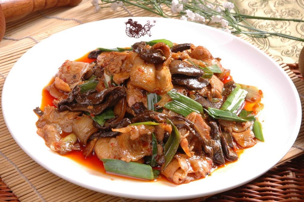 高清美食菜品菜谱回锅肉摄影美工设计喷绘打印合成素材 (43)