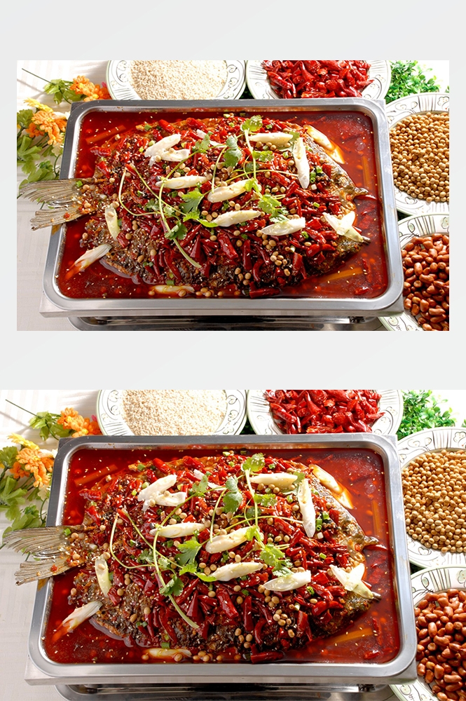 高清美食菜品菜谱JPG图片香辣烤鱼烧烤美工设计喷绘打印合成素材