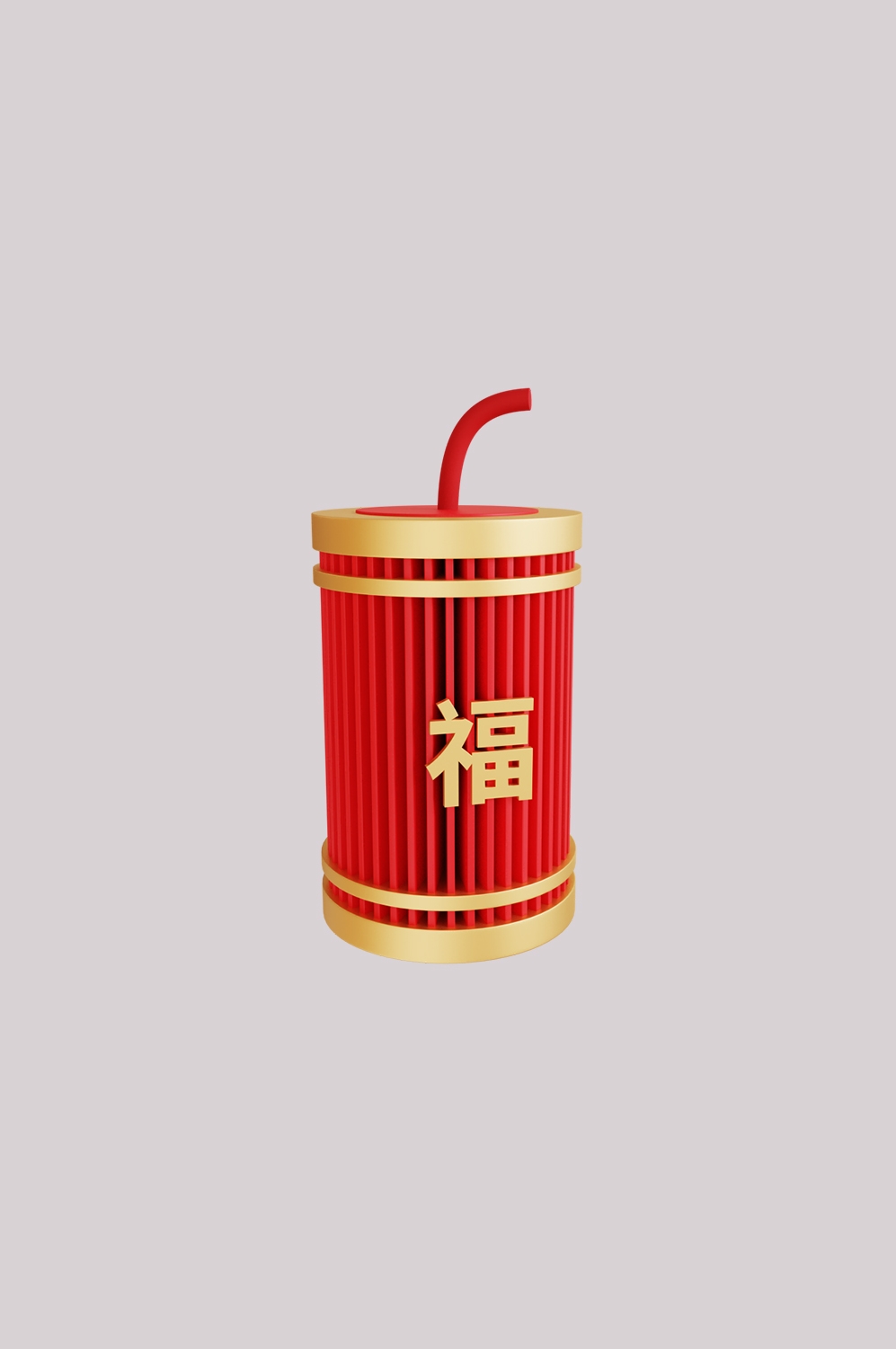 鞭炮图案立体爆竹图片素材png透明背景免抠图32