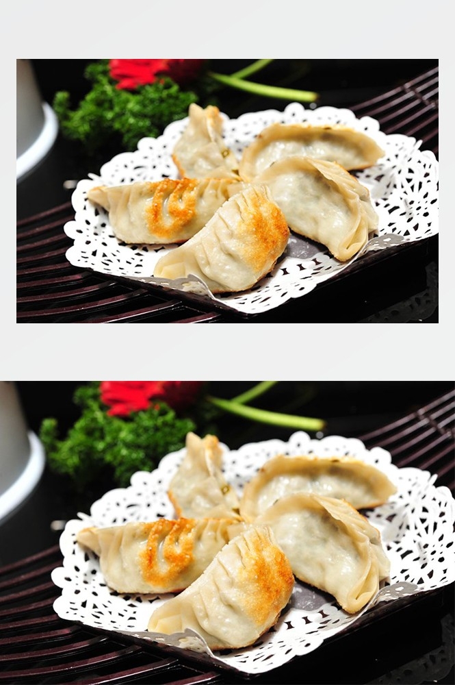 5高清美食菜品菜谱JPG图片生煎锅贴图库 (40)