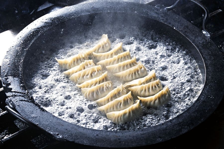 5高清美食菜品菜谱JPG图片生煎锅贴图库 (10)