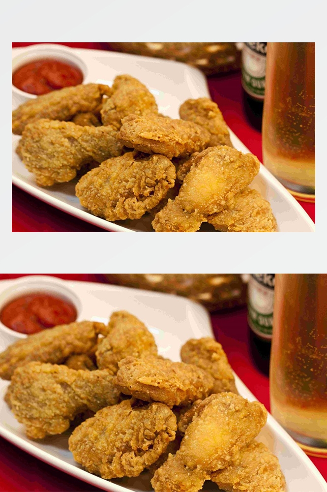 高清美食菜谱图片炸鸡腿鸡翅鸡块美工设计素材 (13)