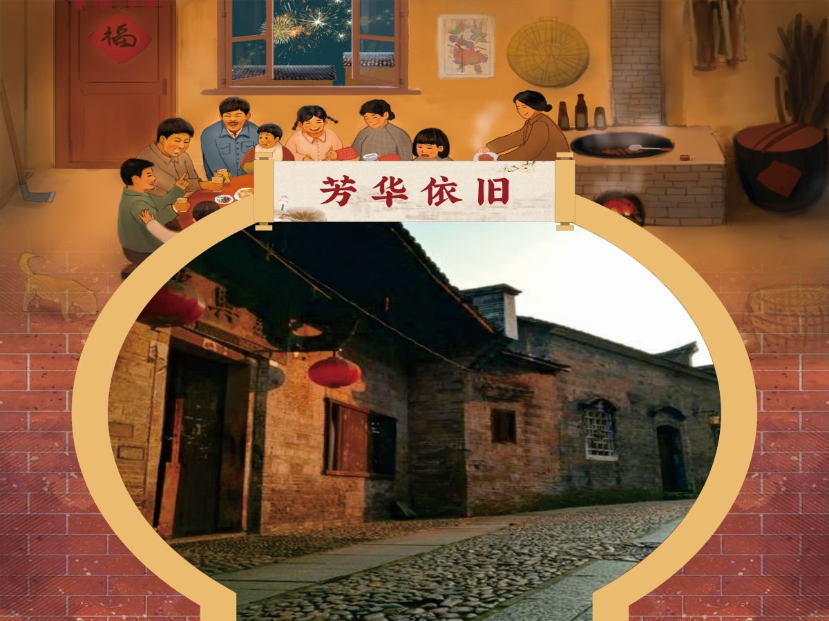 复古怀旧墙绘马路边边小卖部饭店烧烤火锅店壁纸背景墙8