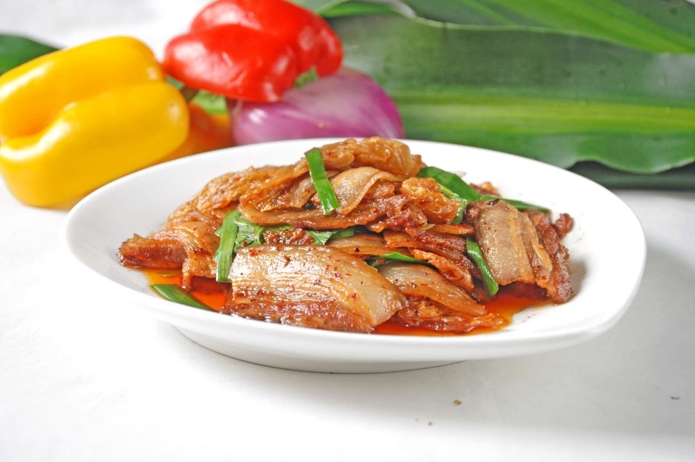 高清美食菜品菜谱回锅肉摄影美工设计喷绘打印合成素材 (4)