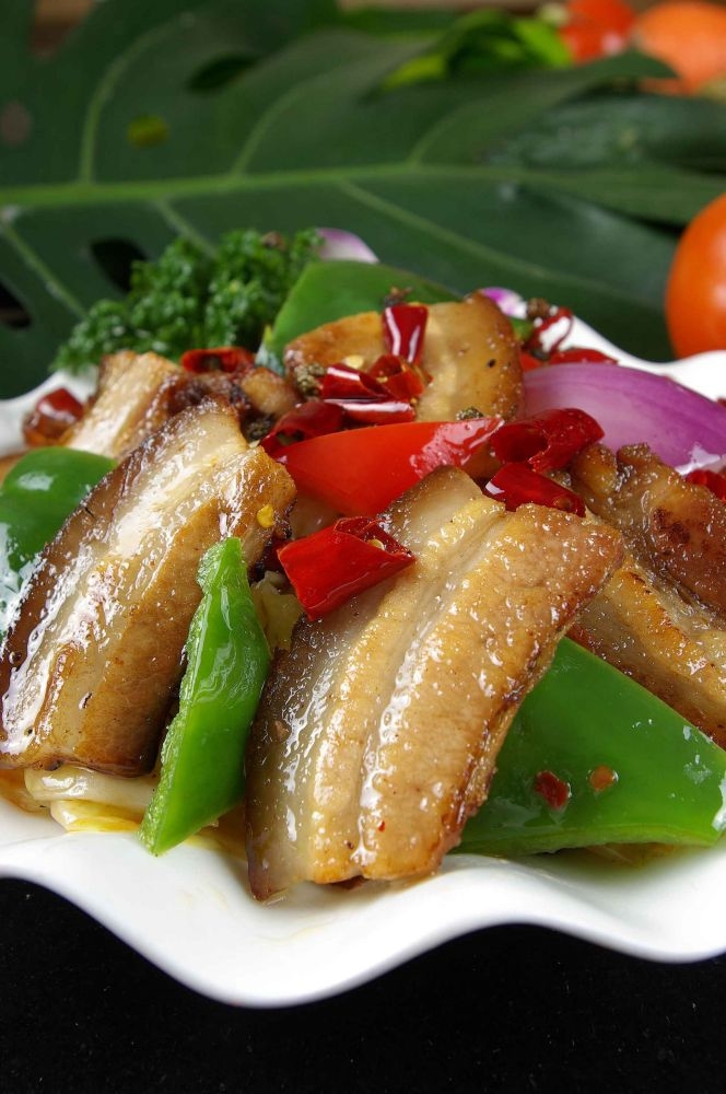 高清美食菜品菜谱回锅肉摄影美工设计喷绘打印合成素材 (6)