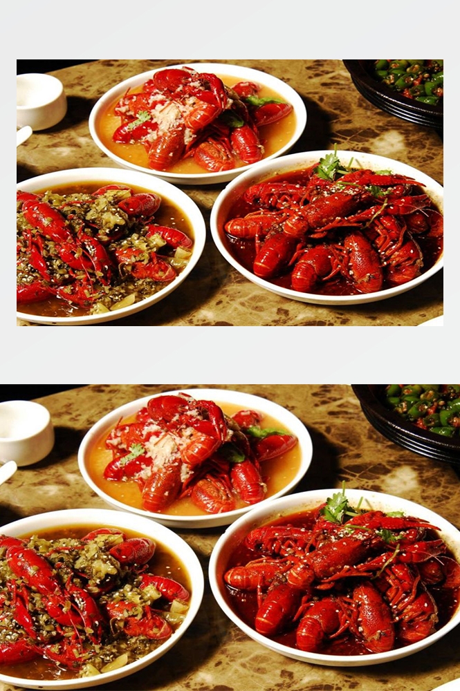 餐饮美食海报模板麻辣小龙虾香辣虾促销宣传广告素材 (27)