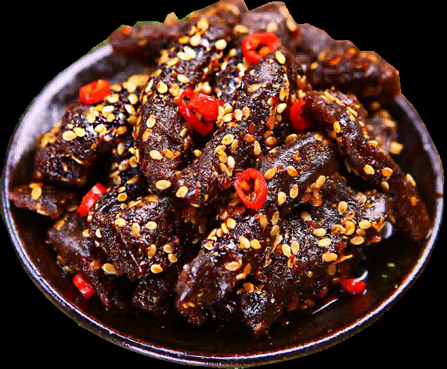 餐饮美食牛肉干牛肉粒插图素材免抠7