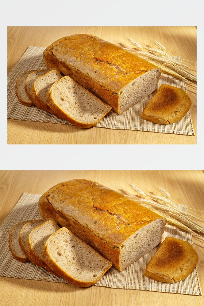 高清美食菜品菜谱JPG图片烤面包图库美工设计喷绘打印合成素材