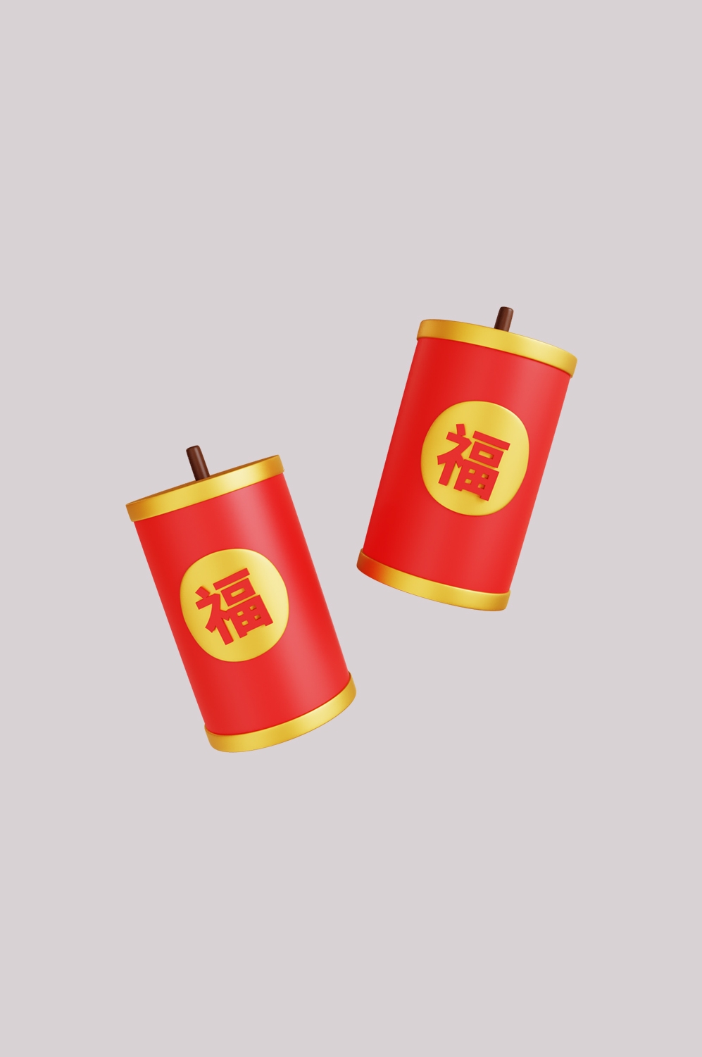 鞭炮图案立体爆竹图片素材png透明背景免抠图36