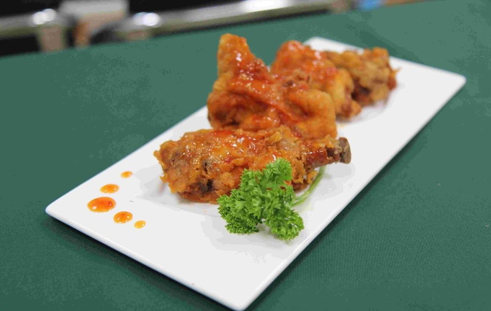 高清美食菜谱图片炸鸡腿鸡翅鸡块美工设计素材 (157)