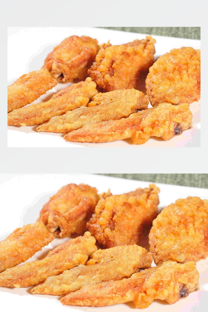 高清美食菜谱图片炸鸡腿鸡翅鸡块美工设计素材