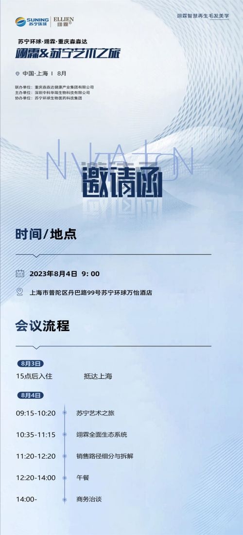 未来科技互联网企业商业会议品牌发布会活动论坛邀请函海报2