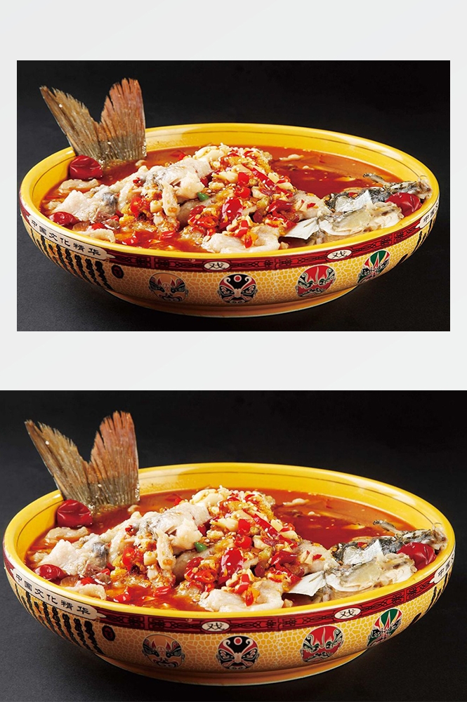 高清美食菜品菜谱JPG图片酸菜鱼摄影美工设计喷绘打印合成素材