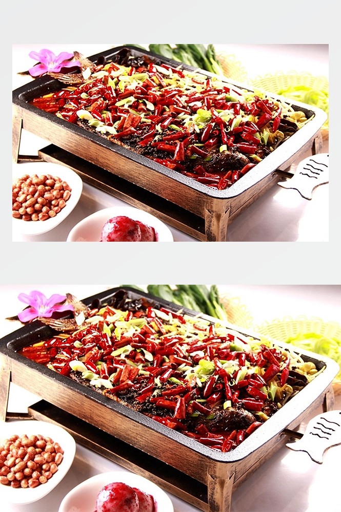 高清美食菜品菜谱JPG图片香辣烤鱼烧烤美工设计喷绘打印合成素材