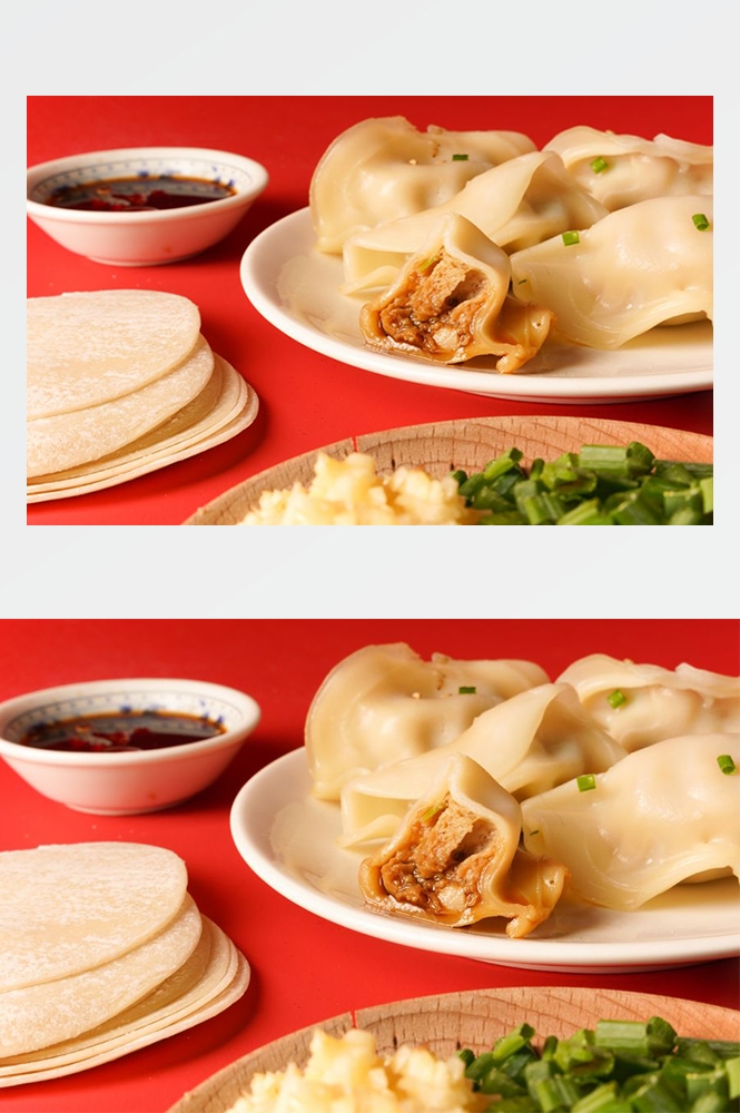 饺子图片饺子实拍摄影图海报banner设计背景素材1