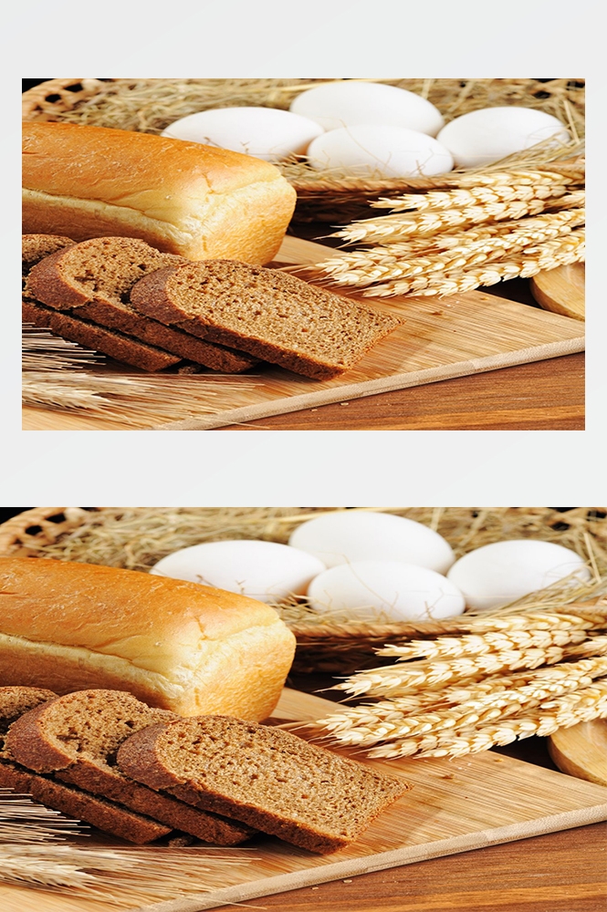 高清美食菜品菜谱JPG图片烤面包图库美工设计喷绘打印合成素材