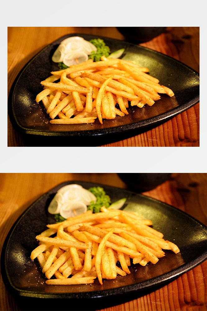 高清美食菜品菜谱JPG图片油炸薯条图库美工设计喷绘打印合成素材 (61)