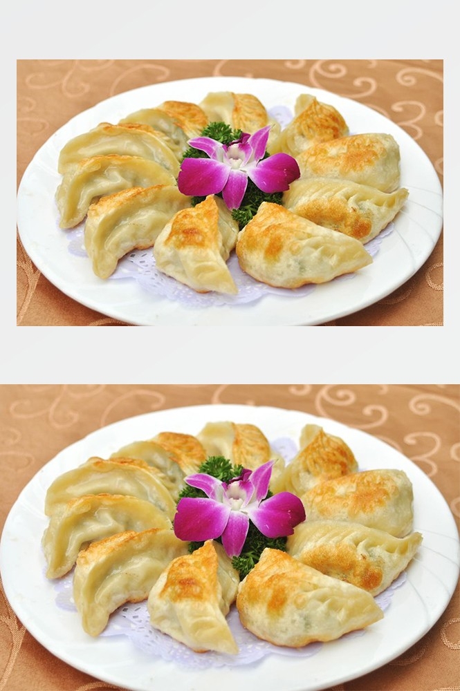 5高清美食菜品菜谱JPG图片生煎锅贴图库 (41)