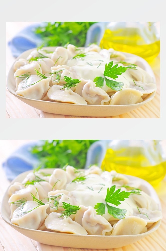 5高清美食菜品菜谱JPG图片生煎锅贴图库 (69)