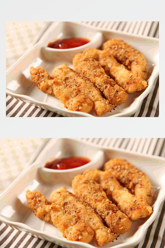 高清美食菜谱图片炸鸡腿鸡翅鸡块美工设计素材