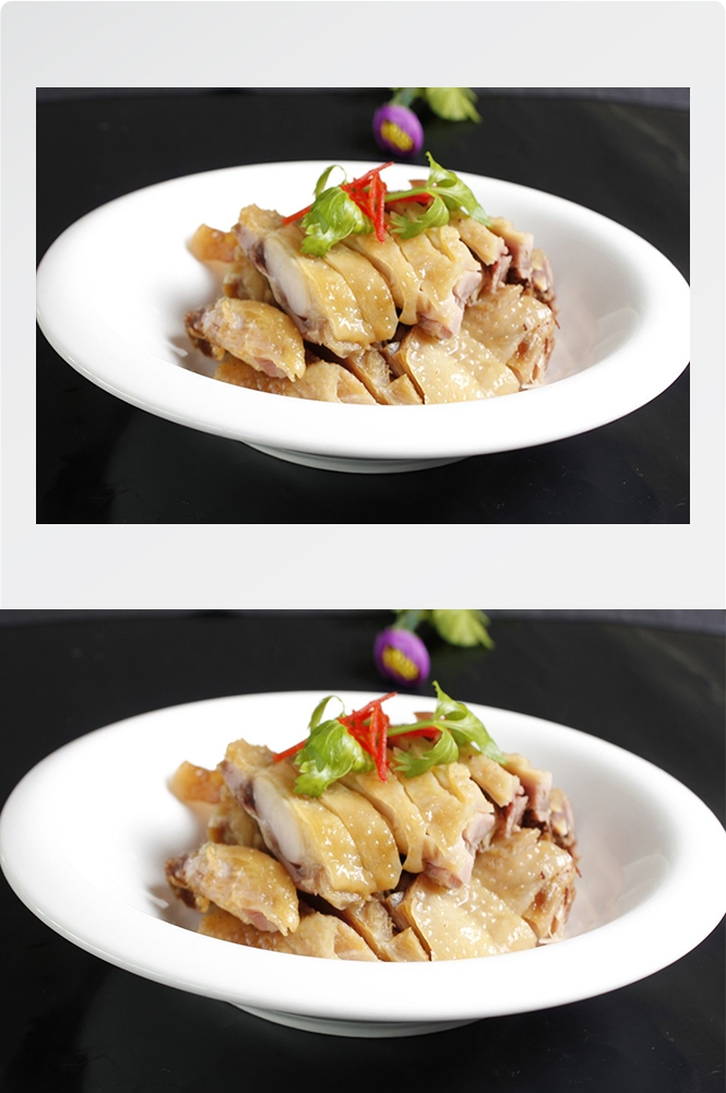 高清美食菜谱JPG图片白切鸡菜品摄影 (11)