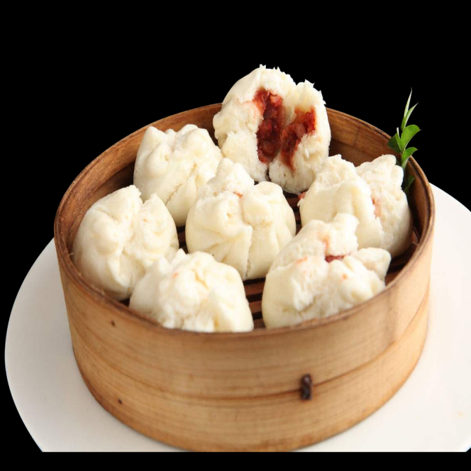 早点包子小笼包实拍免抠素材元素28