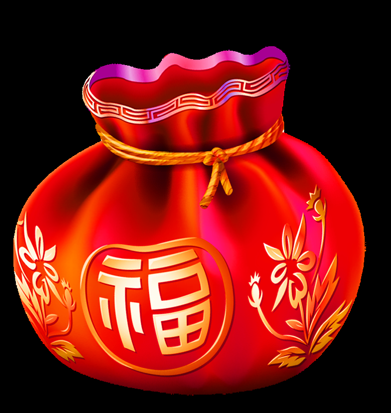 福袋钱袋插画图片装饰元素免抠素材25